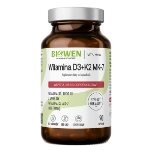 WITAMINA D3 + K2 90 KAPSŁEK - BIOWEN
