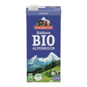 MLEKO ALPEJSKIE UHT (min. 3,5 % TŁUSZCZU) BIO 1 L - BERCHTESGADENER LAND