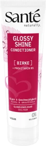 ODŻYWKA NABŁYSZCZAJĄCA DO WŁOSÓW MATOWYCH BRZOZA I PROWITAMINA B5 150 ml - SANTE