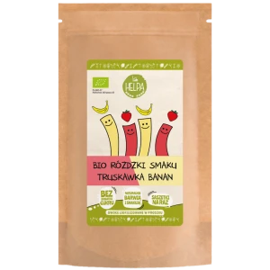 RÓŻDŻKI SMAKU MIX TRUSKAWKA - BANAN (LIOFILIZOWANE OWOCE) BIO (10 x 2 g) 20 g - HELPA