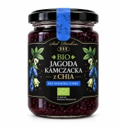 JAGODA KAMCZACKA Z CHIA BEZ DODATKU CUKRÓW BIO 240 g - SAD DANKÓW