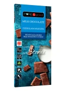 OKAZJA CZEKOLADA MLECZNA ZE STEWIĄ BEZ DODATKU CUKRÓW BEZGLUTENOWA 100 g - PURE&GOOD