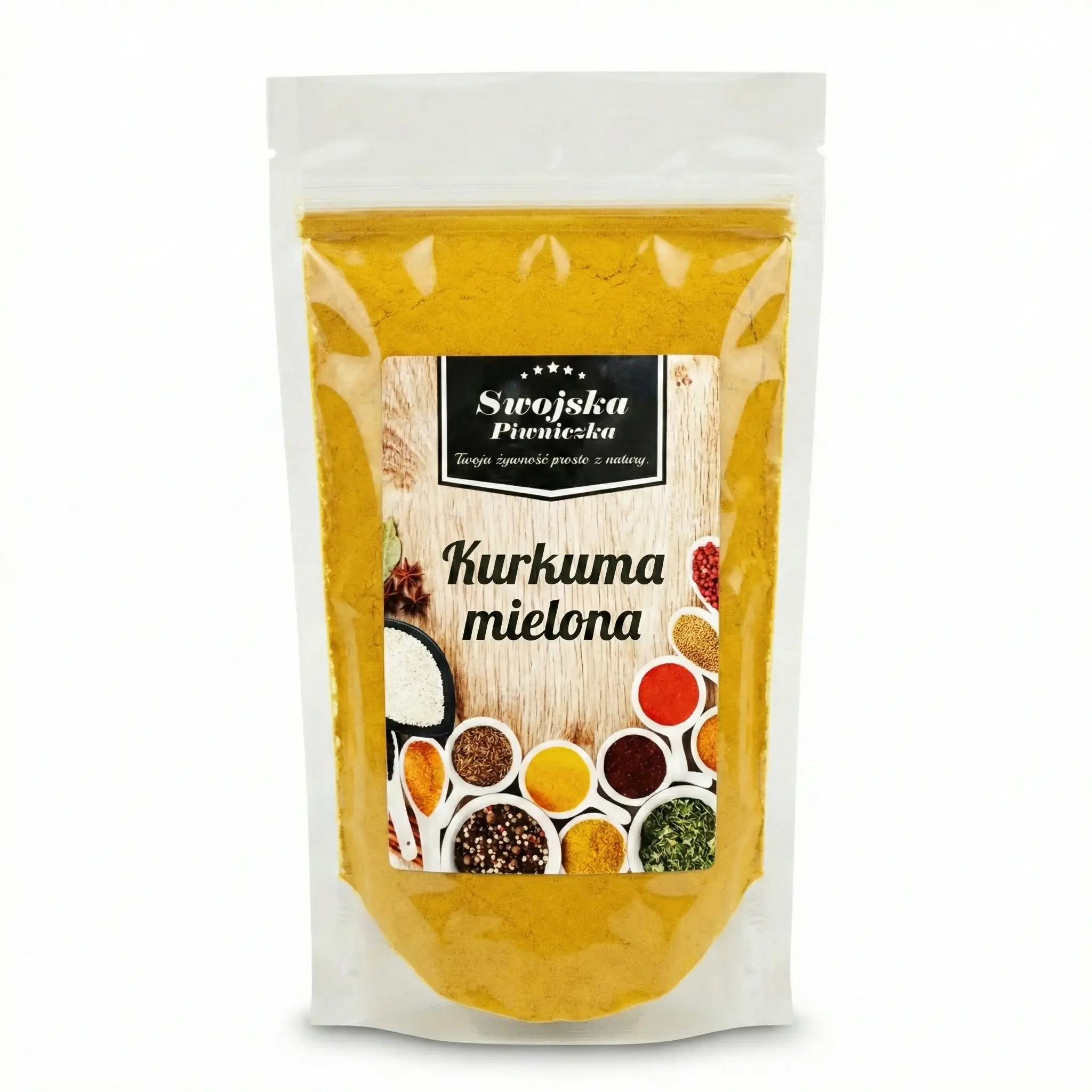 KURKUMA INDYJSKA ORYGINALNA 1KG Swojska Piwniczka