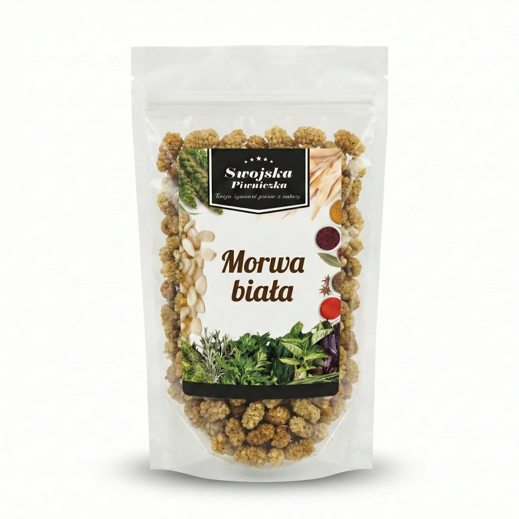 MORWA BIAŁA OWOC bez pestek 700G Swojska Piwniczka